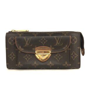 Louis Vuitton Monogram Portefeiulle Astrid Long Wallet Brown lux115-101225
